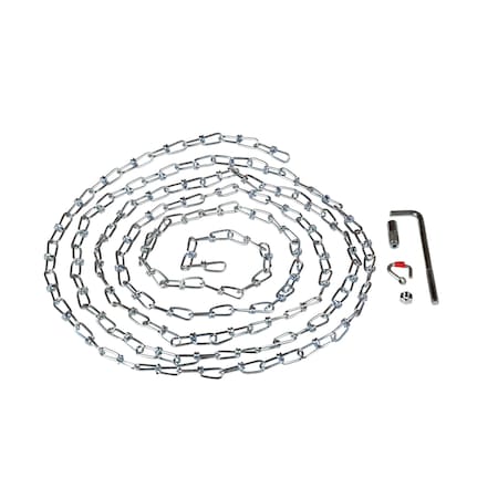 Vestil CHAIN & HANGER W/REFLECTOR 15 FT OH-15R